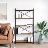 Bookshelf Old wood 80 x 30 x 155 cm Engineered Wood 868417