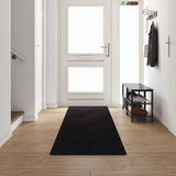 Carpet Runner Black 80 x 500 cm 100% Polypropylene Tuft 42011409