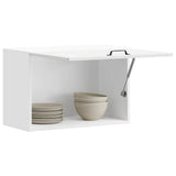 Kitchen Wall Cabinet Kalmar High Gloss White Engineered Wood 853599
