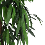 Artificial Mango Tree 1050 Leaves 200 cm Green 359034