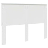 Headboard Gloss White 100 cm Engineered Wood 887620