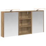 Bathroom Cabinet Set 3 pcs 126 x 16 x 62.5 cm Engineered wood 3403839