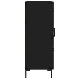 Sideboard Black 69.5x34x90 cm Engineered Wood 828045