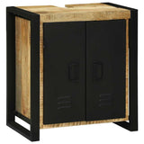Sink cabinet with Shelf Brown 55 x 35 x 60 cm Solid Mango Wood 4016010