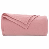 Throw Blankets 6 pcs Pink 170 x 130 cm Fleece 42017081