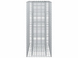 Gabion Raised Bed 2 pcs Silver 130 x 50 x 150 cm 3422233