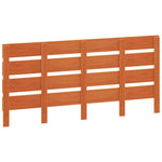 ZNTS Headboard Wax Brown 180 cm Solid Wood Pine 844448