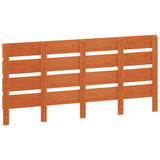ZNTS Headboard Wax Brown 180 cm Solid Wood Pine 844448