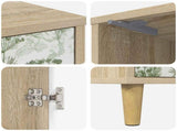 Bedside Cabinet GOTHA 2 pcs Sonoma Oak 36 x 33 x 50 cm 8007228