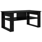 Coffee Table Black Oak 96 x 54 x 44 cm Engineered Wood 8000149