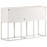Sideboard 115x30x76 cm Solid Mango Wood 323582
