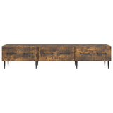 TV Cabinet Smoked Oak 147 x 34.5 x 30 cm Engineered Wood 894940