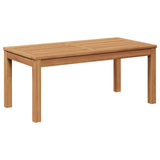 Garden Sofa Set 5 pcs Natural Solid Teak Wood 3356858