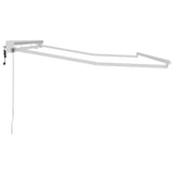 Awning Frame Retractable White 3.5 x 2 m Powder-coated Steel 42002533