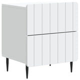 Bedside Cabinet 2 pcs White 43 x 34.5 x 49.5 cm Engineered Wood 894296