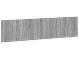 Wall-Mounted Headboard EDE Grey Sonoma Engineered Wood 896071