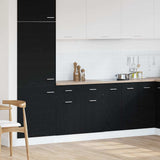 Hanging Cabinet Black Oak 80 x 31 x 81.5 cm Engineered Wood 863277