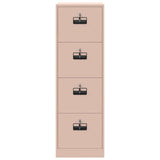 File Cabinet 2 pcs Pink 44 x 50 x 139 cm Cold-Rolled Steel 3406155
