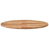 Table Top Round 90x2 cm Solid Wood Acacia 4008699