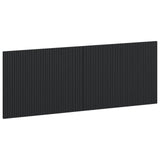 Wall-Mounted Headboard ARNHEM Black Engineered Wood 896736