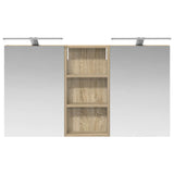 Bathroom Cabinet Set 3 pcs 110 x 10.5 x 60.5 cm Engineered wood 3403722