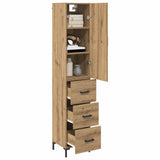 Highboard Artisan Oak 69.5 x 34 x 180 cm Engineered Wood 3416001