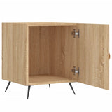 Bedside Cabinets 2 pcs Sonoma Oak 40x40x50 cm Engineered Wood 827507