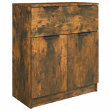 Sideboard Smoked Oak 60x30x70 cm Engineered Wood 816991
