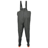 Chest Waders with Boots Dark Green Size 46 4016980