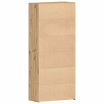 Shoe Cabinet with Door Brown 80 x 35.5 x 180 cm Engineered wood 3333844