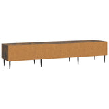 TV Cabinet Smoked Oak 147 x 34.5 x 30 cm Engineered Wood 894940