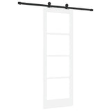 Sliding Door ORKDAL White and Black 73.5 x 211 cm 3331990