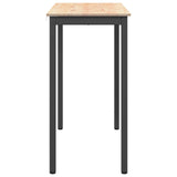 Bar Table Natural 110 x 55 x 105 cm Solid Pine Wood 892803