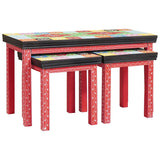 End Table 2 pcs Multicolour 4017582