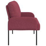 Sofas with Cushion 110cm Wine Red Plywood 42023449