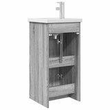 Bathroom Vanity with Sink Grey Sonoma 42 x 40 x 84.5 cm 890773