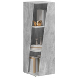 Side Shelf Concrete Grey 33 x 32 x 100.5 cm Engineered Wood 892420