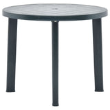 Garden Table Green 89 cm Plastic 48806