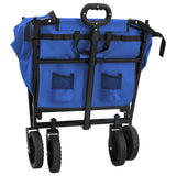 Folding Hand Trolley Black 105 x 56.5 x 116 cm Oxford Cloth 42020663