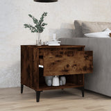 Side Table Smoked Oak 50x46x50 cm Engineered Wood 819558