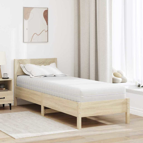 Mattress with Coconut Layer White 80 x 200 cm Pocket Spring 4106427