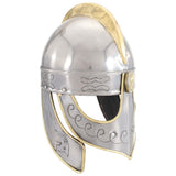 Beowulf Helmet Antique Replica LARP Silver Steel 286232