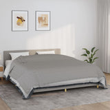 Weighted Blanket Grey 235x290 cm 11 kg Fabric 350732
