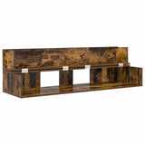 Studio Desk Smoked Oak 110 x 40 x 19.5 cm Engineered Wood 8006688