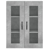 Wall Mounted Cabinet Concrete Grey 69.5x34x90 cm Engineered Wood 834990