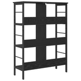 Bookshelf Black Oak 82 x 32 x 112 cm Engineered Wood 883988