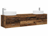 Bathroom Furniture Set 3 pcs Old Wood 49.5 x 44.5 x 65.5 cm 3405945