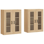 Wall Mounted Cabinets 2 pcs Sonoma Oak Engineered Wood 3197940