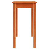 Console Table Wax Brown 80x40x75 cm Solid Wood Pine 847173