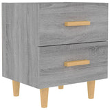 Bed Cabinet Grey Sonoma 40x35x47.5 cm 817287